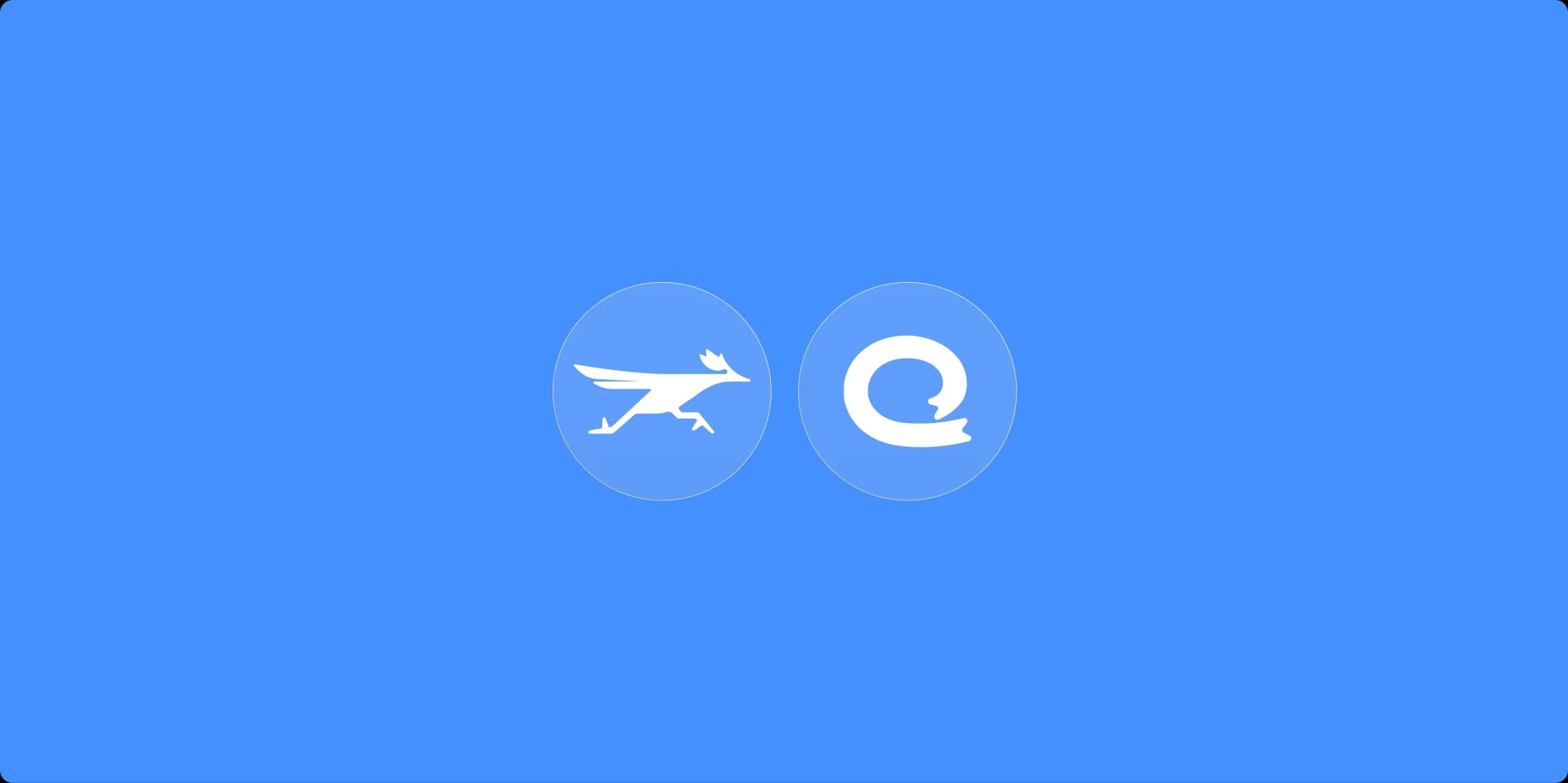 Solidroad and Unwrap logos side by side on a blue background